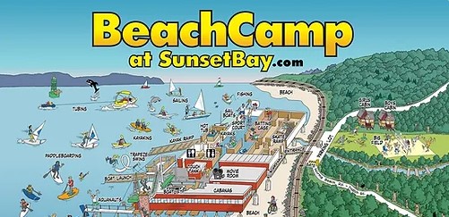 Beach summer camp